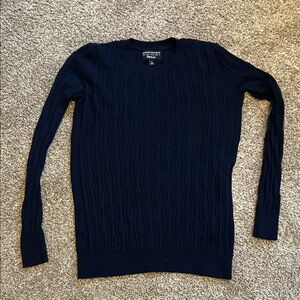Banana Republic Dark Blue Crewneck Sweater